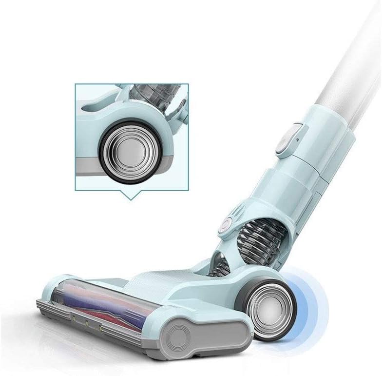 Hard Floor Vacuum Handheld Vacuum Cleaner, Large-Capacity Dust Cup Vacuum Ideal for Hard Floor Carpet for Home Light Weight Power Strong Suction Powered Brushes