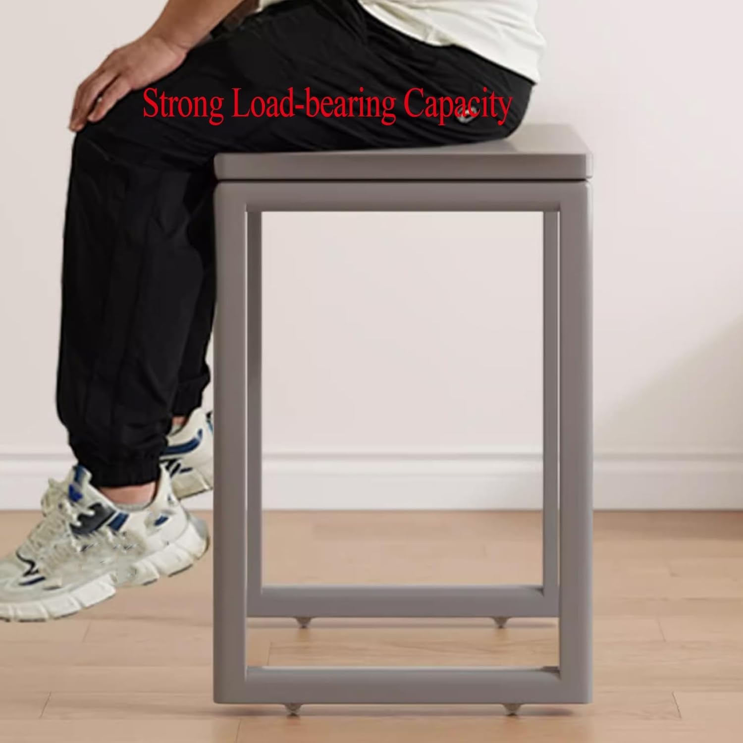 Small Side Tables Living Room Small Space, Small Storage Cabinet with Wheels Robot Vacuum Storage Side Table Multi-Functional Fish Tank Stand for Living Room(Natural)