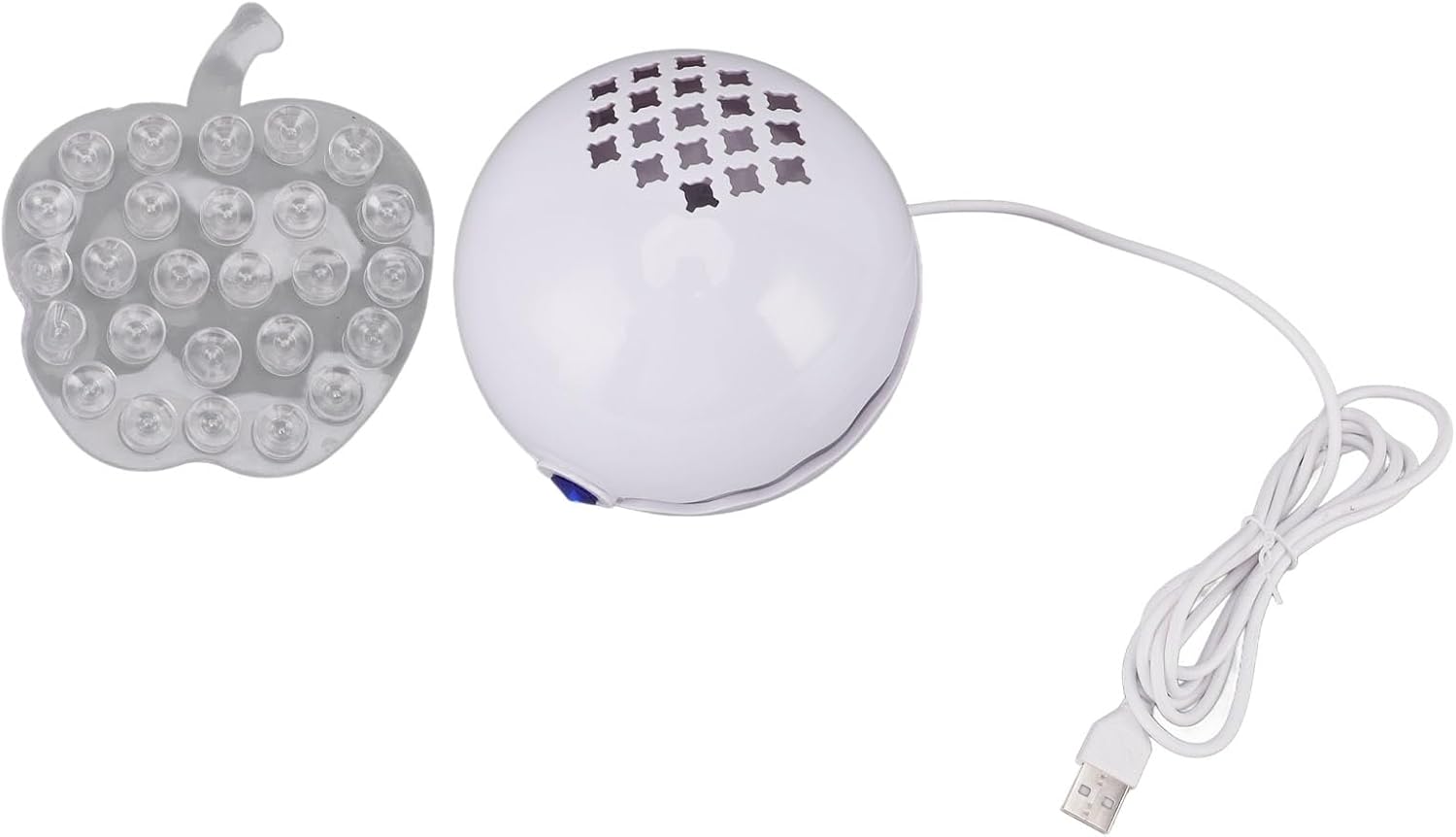 Compact Dishwasher, Mini Ultrasonic Turbine Washing Machine, Portable Washer with with Suction Cups for Home Travel College Room RV Apartment Use (Blue)