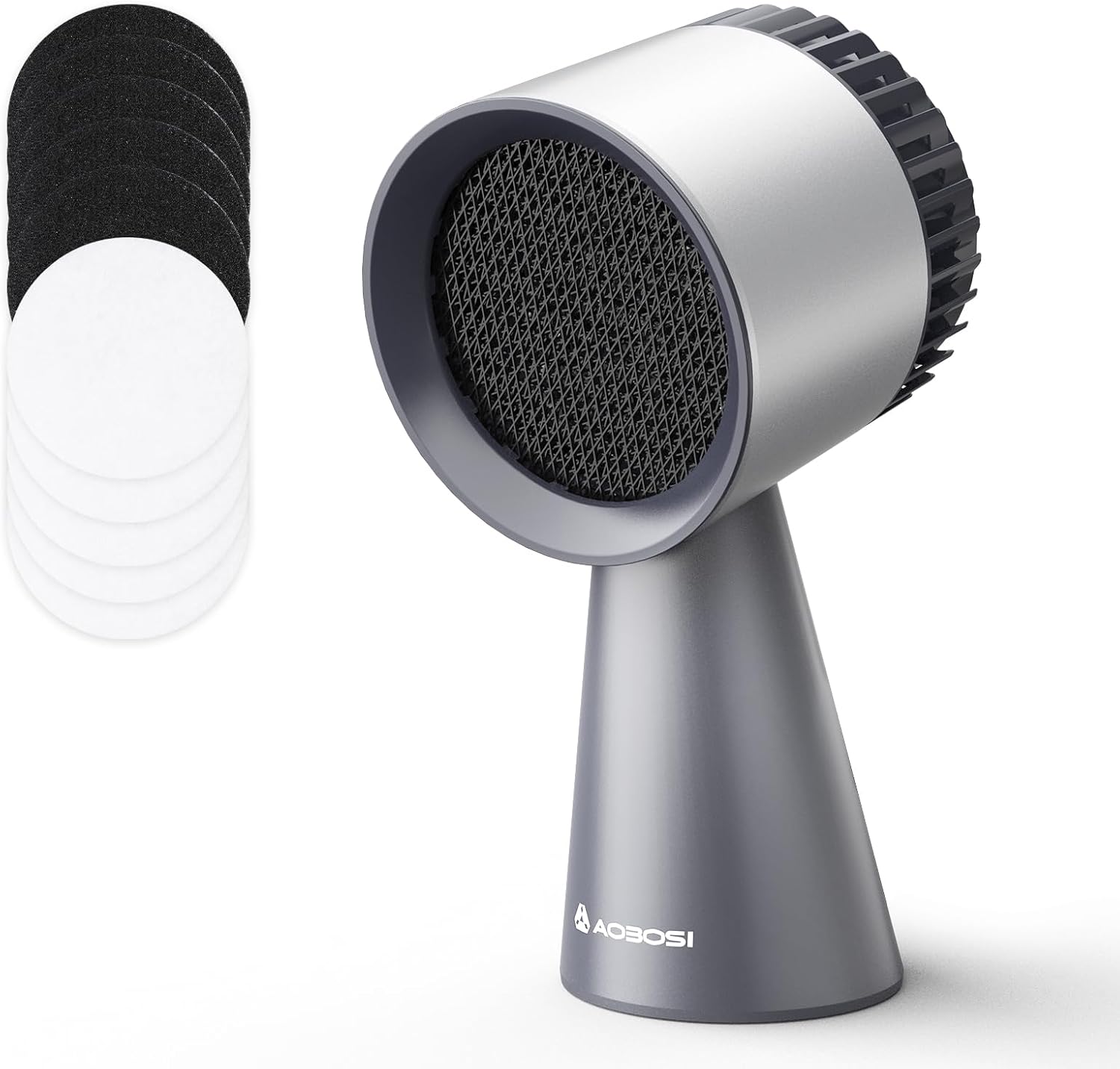 AAOBOSI Portable Range Hood,Desktop Range Hood with Larger Caliber,3 Speed Kitchen Exhaust Fan, Low Noise,Oil Collection Cup,10xAir&Oil Filters,Portable Kitchen Hood for Indoor&Outdoor,RV