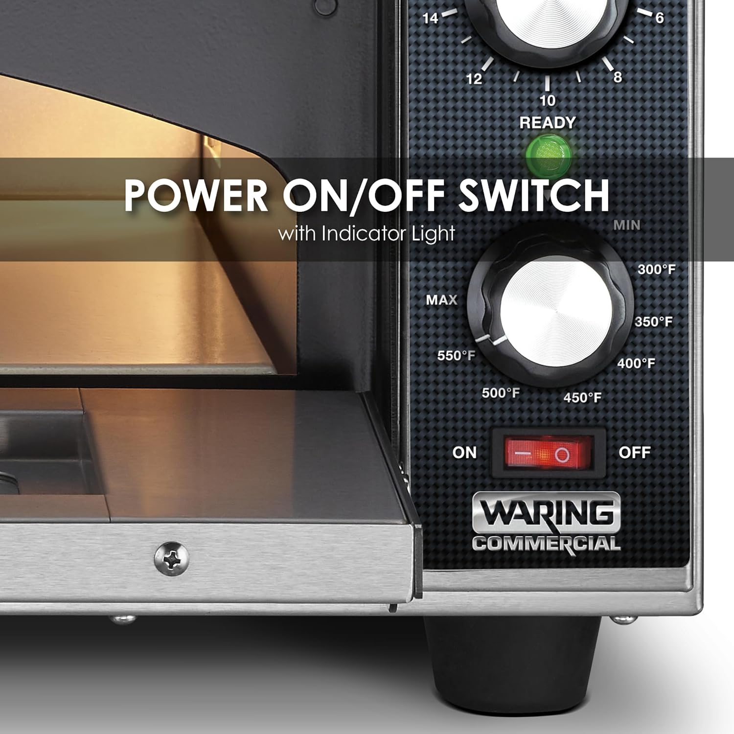 Waring Commercial Medium-Duty Single-Deck Pizza Oven