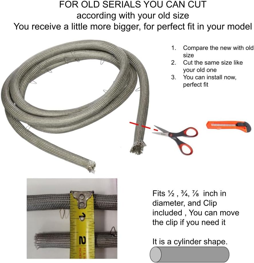 GLOB PRO SOLUTIONS 4449372 4455382 W10074200 W10160890 Oven Door Gasket 77