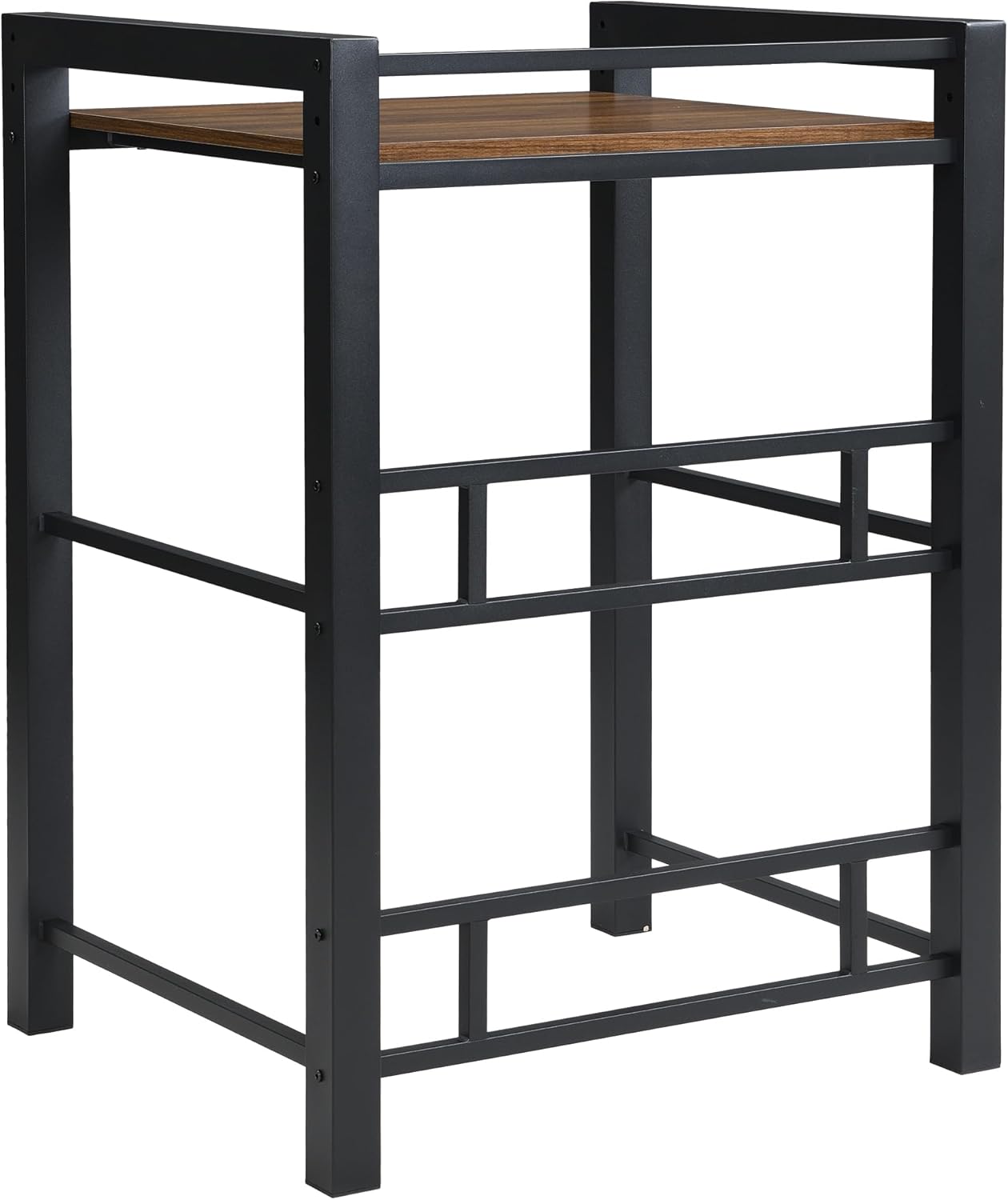 Washer Dryer Stacking Rack Stand, Heavy Duty Steel Standing Storage Shelf Washing Machine Shelf, Over The Washer and Dryer Shelves Space Saving, Load Capacity 300kg, for Bathroom Laundry Room (black)