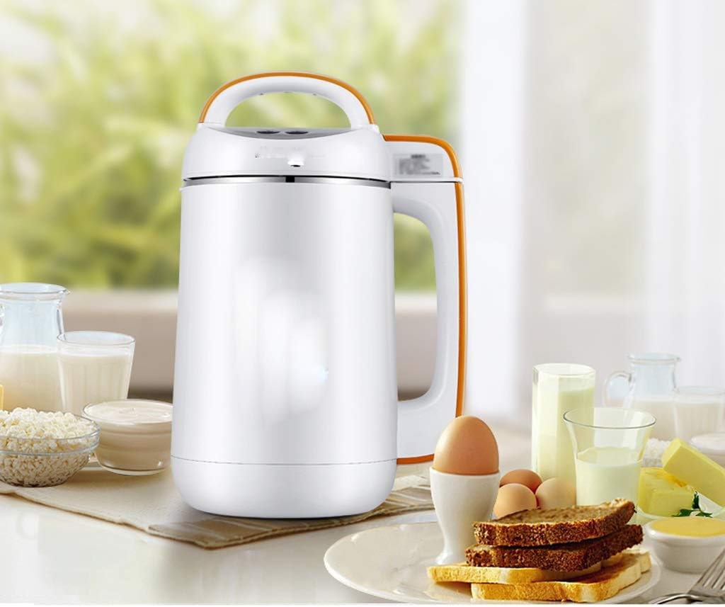 Household Soybean Milk Maker, Stainless Steel Multifunctional Automatic Filter Free Rice Cereal Mixer