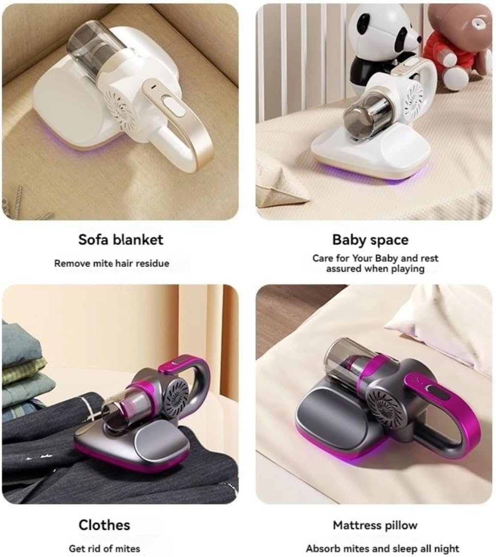 Cordless Vacuum Cleaner, Stick Vacuum with 11Kpa Powerful Suction, 40Mins Runtime, Anti-Tangle & Dust Cup, 3-in-1 Lightweight Vacuum for Curtain/Carpet/Sofa dust Removal (White) (White)