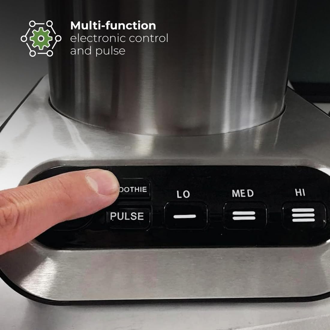 Koblenz Kitchen Magic Collection 1.75-Liter LKM-9510 RVI Professional Blender, One Size, Silver