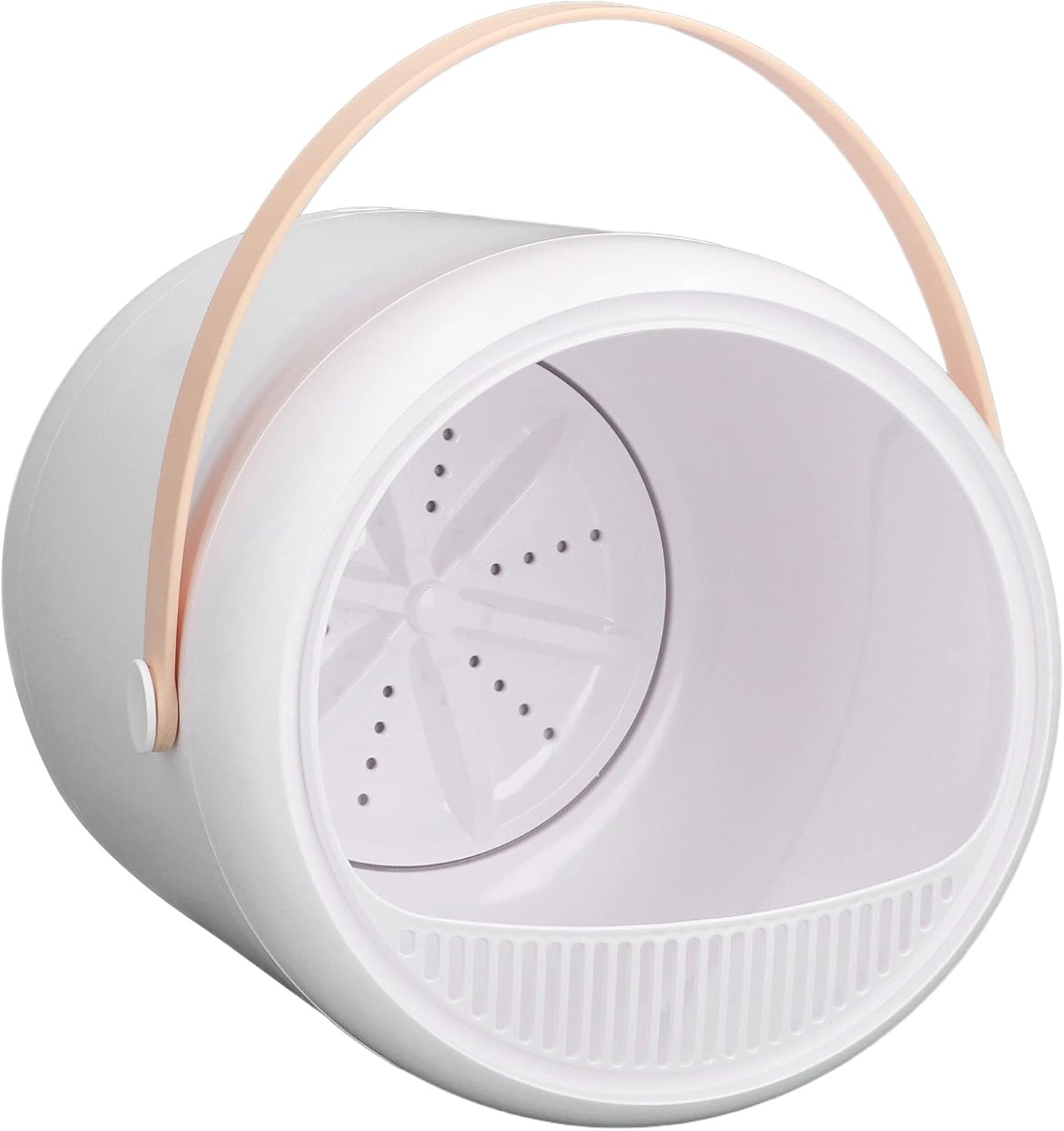 Portable Washing Machine, Lavadora Portatil, Portable Washer, Mini Washing Machine, Intelligent Underwear Washer 3L Capacity US Plug 100‑240V(white)