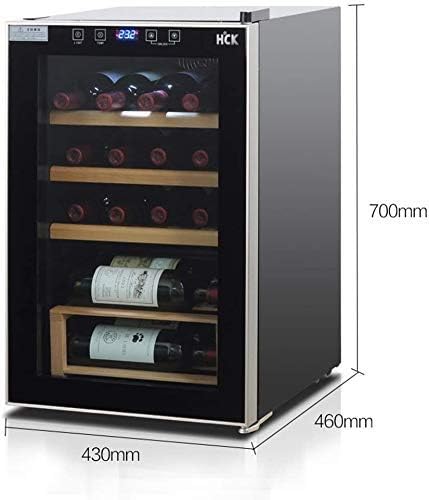 Wine Cooler, Super Quiet Professional Compressor Wine Fridge, Freestanding Wine Refrigerator Beverage Refrigerator and Cooler