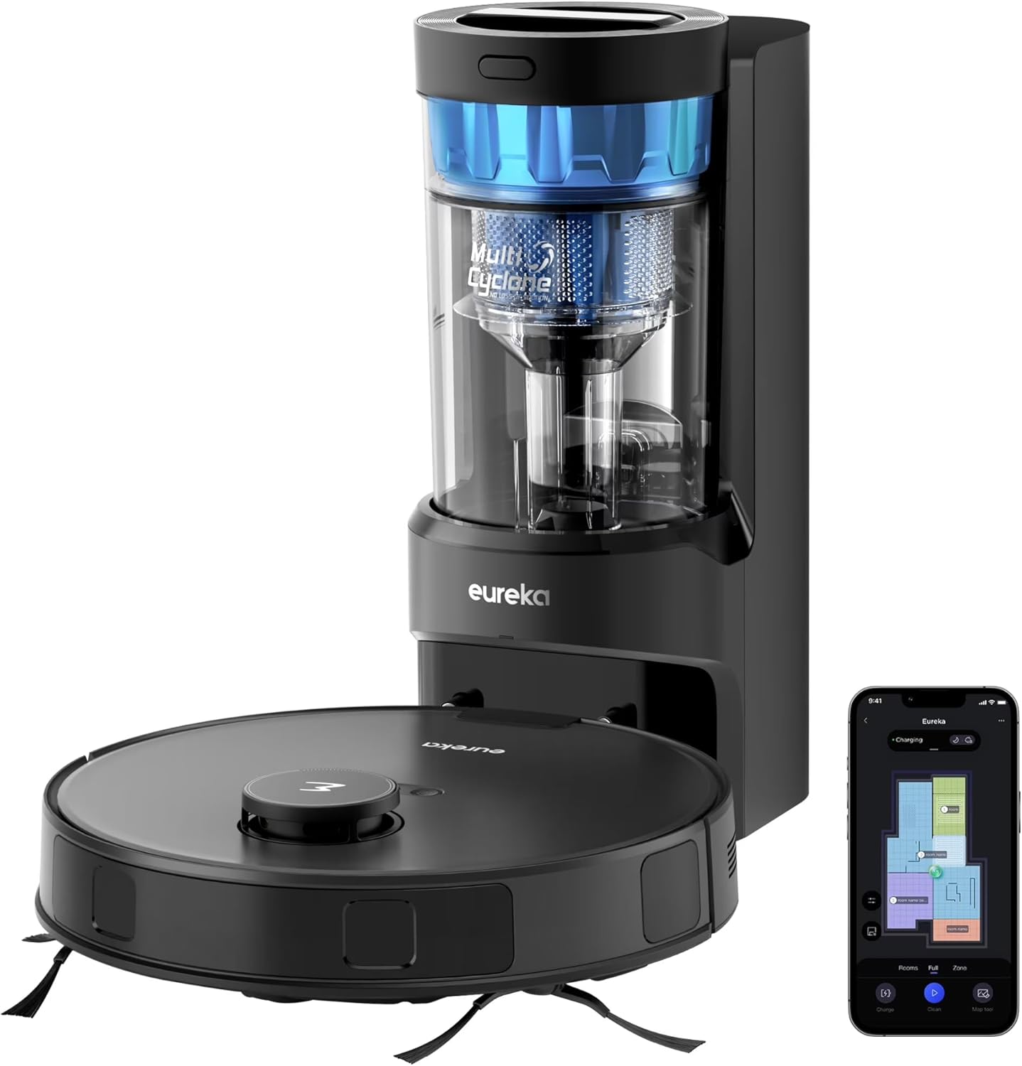 Eureka Self-Emptying Robot Vacuum NERE10SW