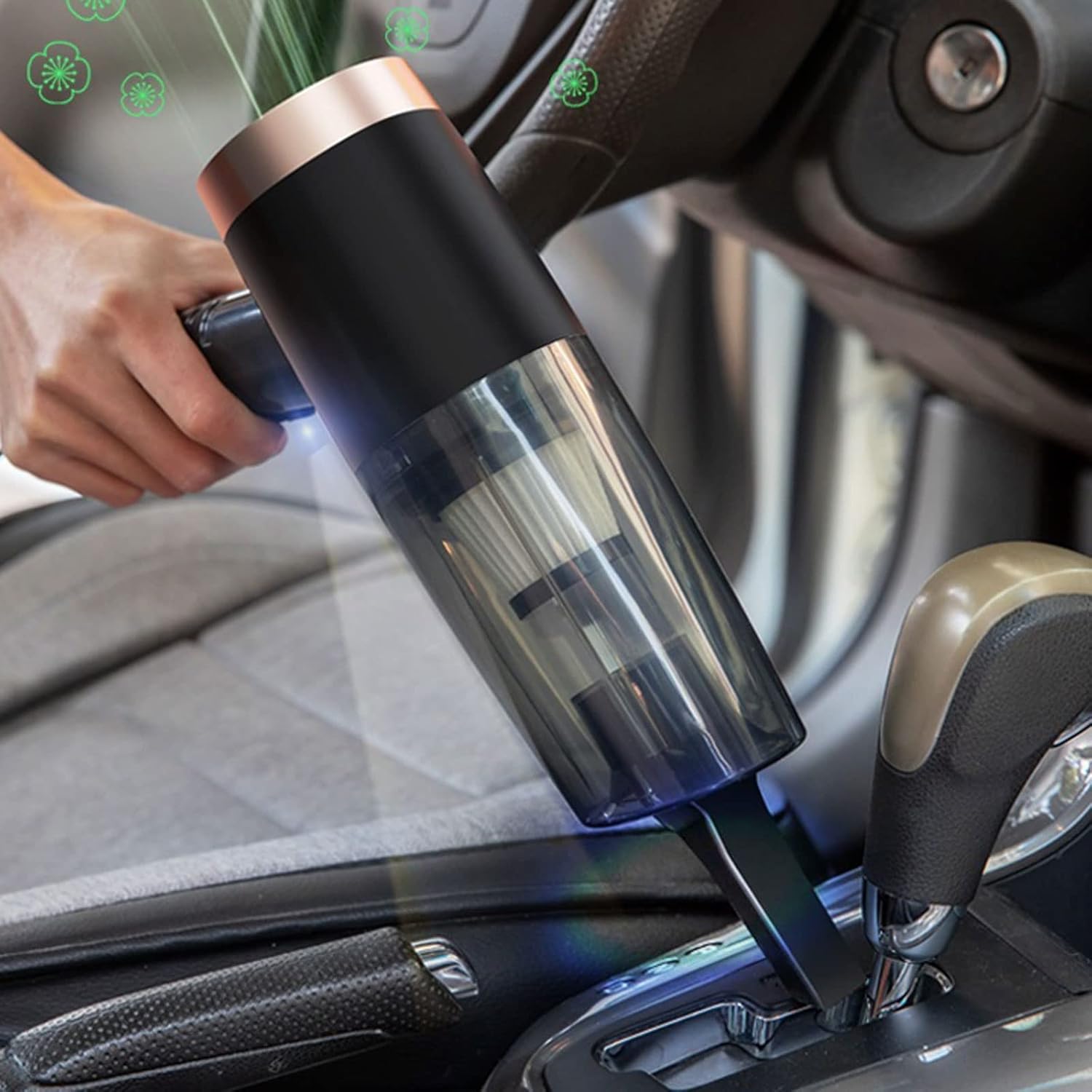 Hand Held Vacuum, Handheld Wireless Car Vacuum Cleaner PortableHigh Powerful Cyclone auto vacume Cleaner Wet and Dry Cleaner for Car Home Pet Hair