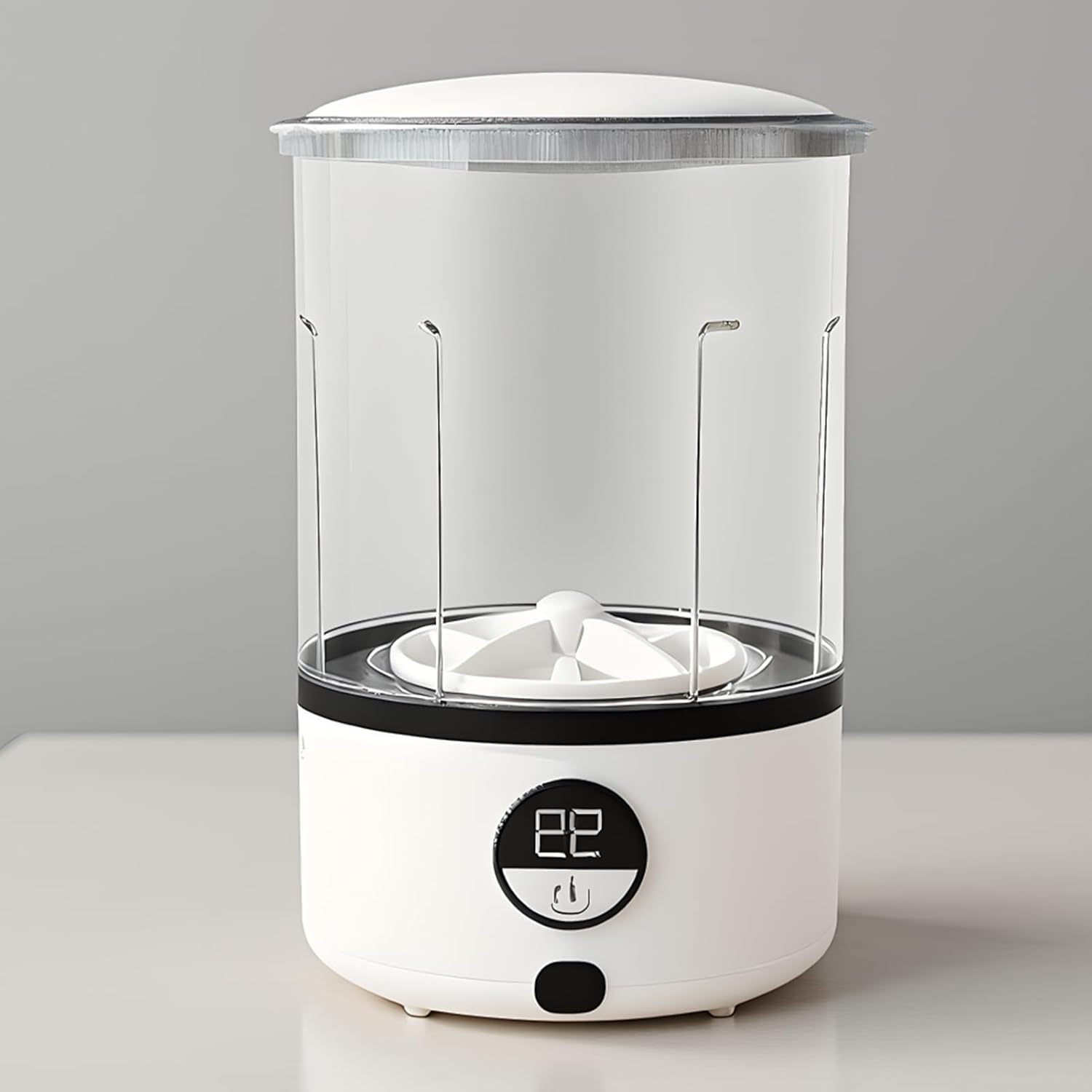 Portable Washer - 2-Mode Cordless Rechargeable Small Laundry Machine | Portable Washer for Home, Dorm, Travel, Camping, Outdoor Trip, RV, Hotel, Small Clothes, Underwear, Socks