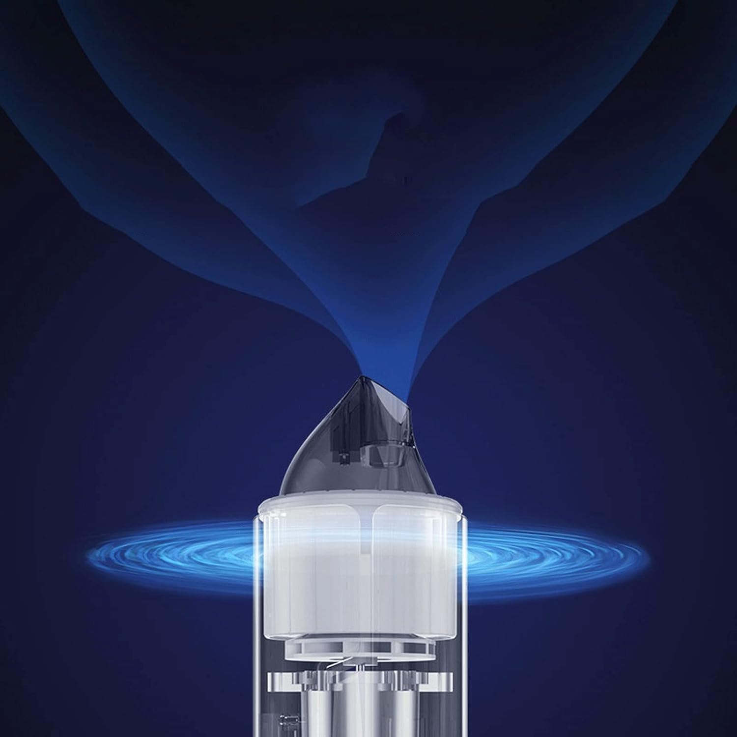 Vacuum Cleaner Auto Car Vacuum Cleaner Handheld Portable Car Cleaner Strong Power Vacum Cleaner in Home (Color : Blue)