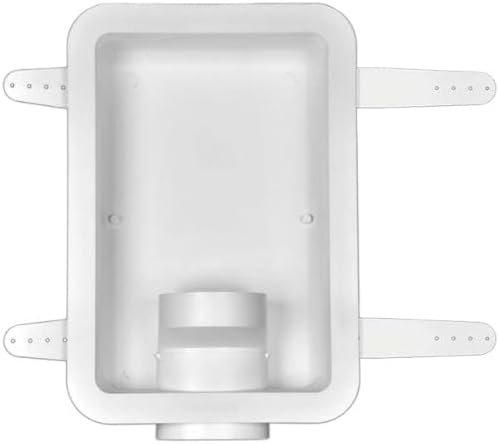 DRB4XZW Recessed Dryer Vent Box - for Dundas Jafine White Dryer Wall Box Replacement