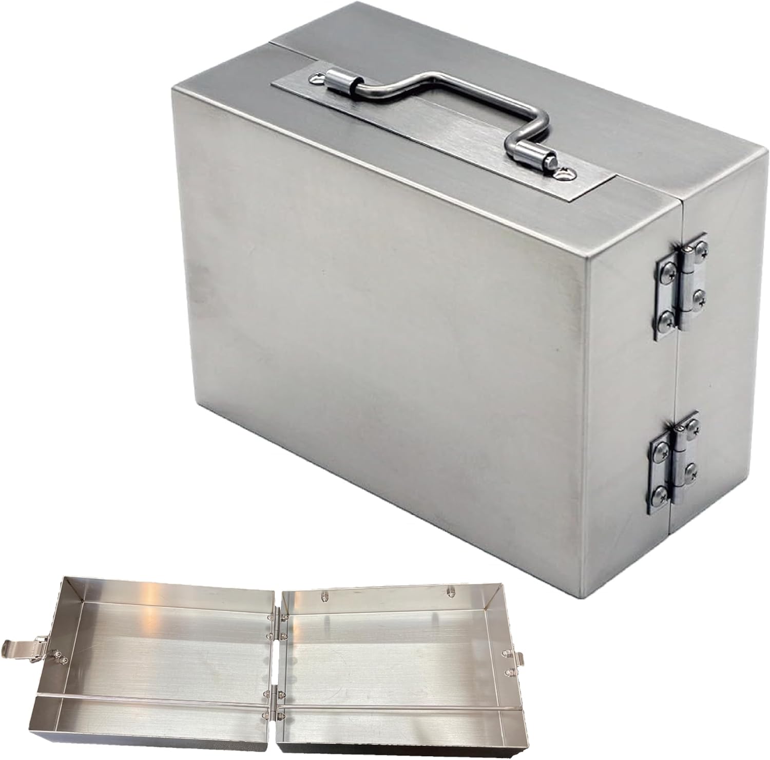 Stainless Steel Spice Box, Spice Box, Outdoor, Camping, Kitchen, Condiments, Cooking Tool, Case, Storage, Okami, BBQ, Condiment Case, Stainless Steel, Made in Japan