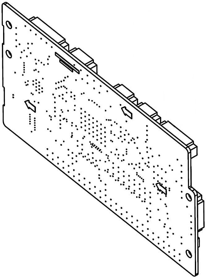 Samsung DE94-03894B Wall Oven Control Board Genuine Original Equipment Manufacturer (OEM) Part