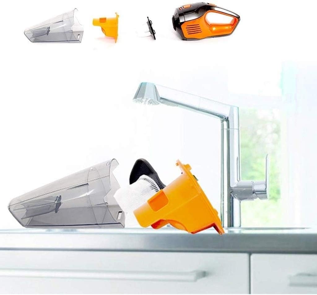 Handheld Vacuum Clean,Upright Vacuum Cleaner Cordless 2 in 1 Handheld Vacuum High-Power Li- Rechargeable Battery Mute Cordless high-Power Wet and Dry Drag Dual-use