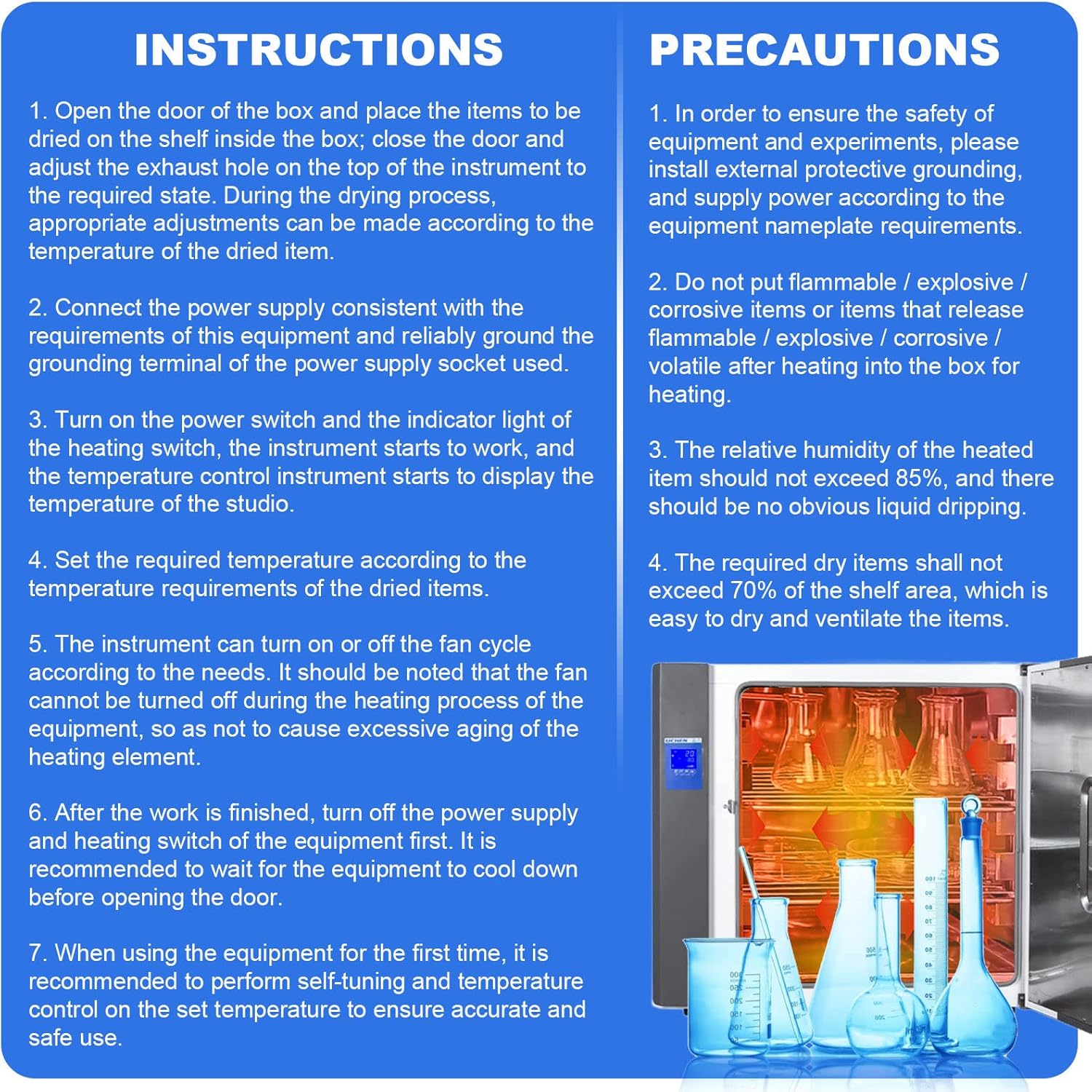 600w Forced Air Convection Drying Oven With Intelligent Digital Display PID Temperature Controller,Lab Gravity Convection Blast Oven Used In Scientific&Manufacturing Industries,Stainlesssteel