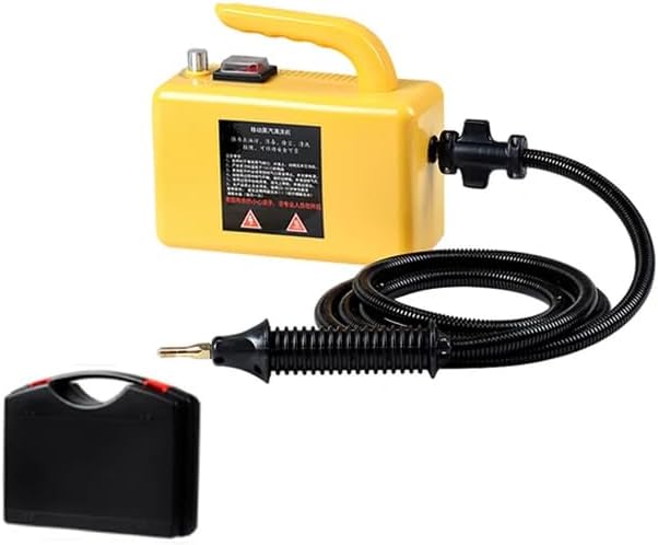 1700W Powerful Multifunctional Steam Cleaner Machine for Upholstery Kitchen Car (Yellow)