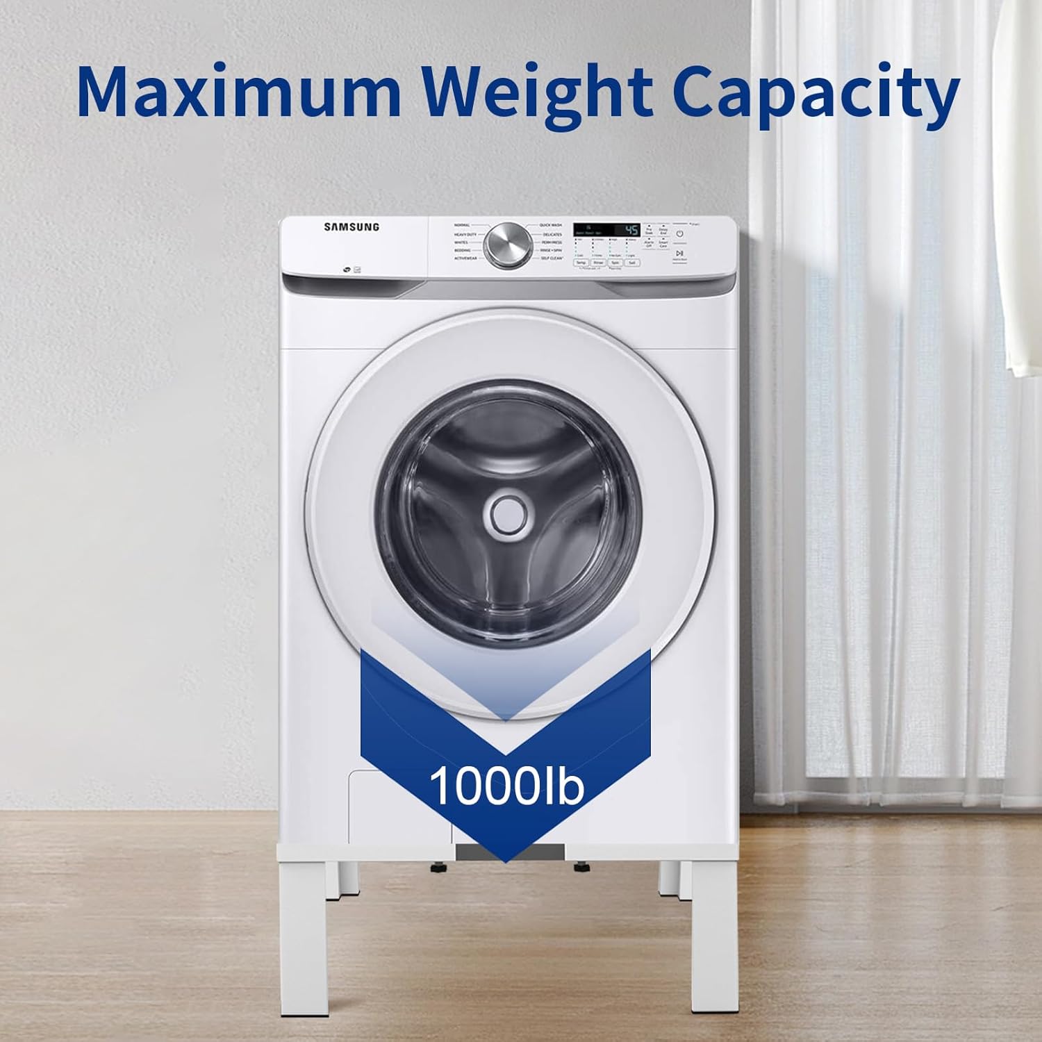 Heavy-Duty All Steel Laundry Pedestal 16