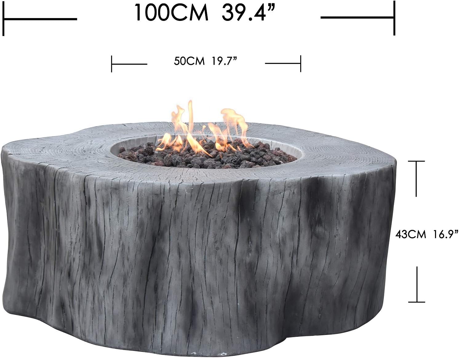 Manchester Concrete Fire Pit 42