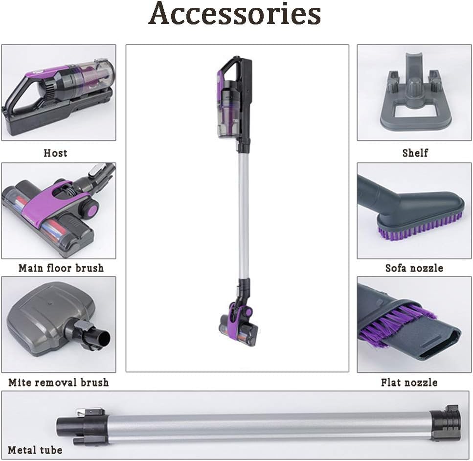 Handheld Vacuum Clean,Upright Vacuum Cleaner Cordless Vacuum Cleaner, Stick Vacuum, Handheld Lightweight Vacuum Cleaner with Various Accessories, Powerful Suction 15000Pa, for Carpet,Floor,Pet Hair