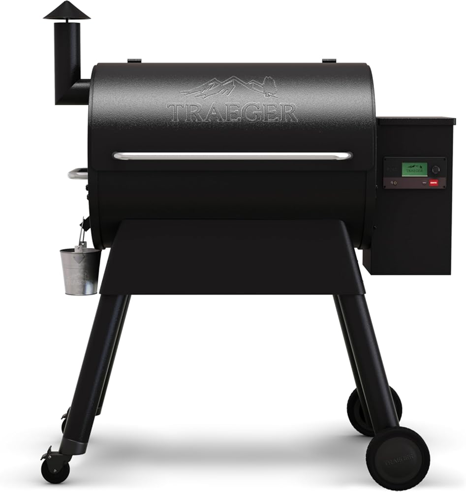 Traeger Grills Pro 780 Wood Pellet Smoker Grill, 6-in-1 BBQ Pellet Grill Combo, WiFi and App-Connected Electric Smoker, 780 Square Inches of Grilling Area, Temperature Control, Black Finish