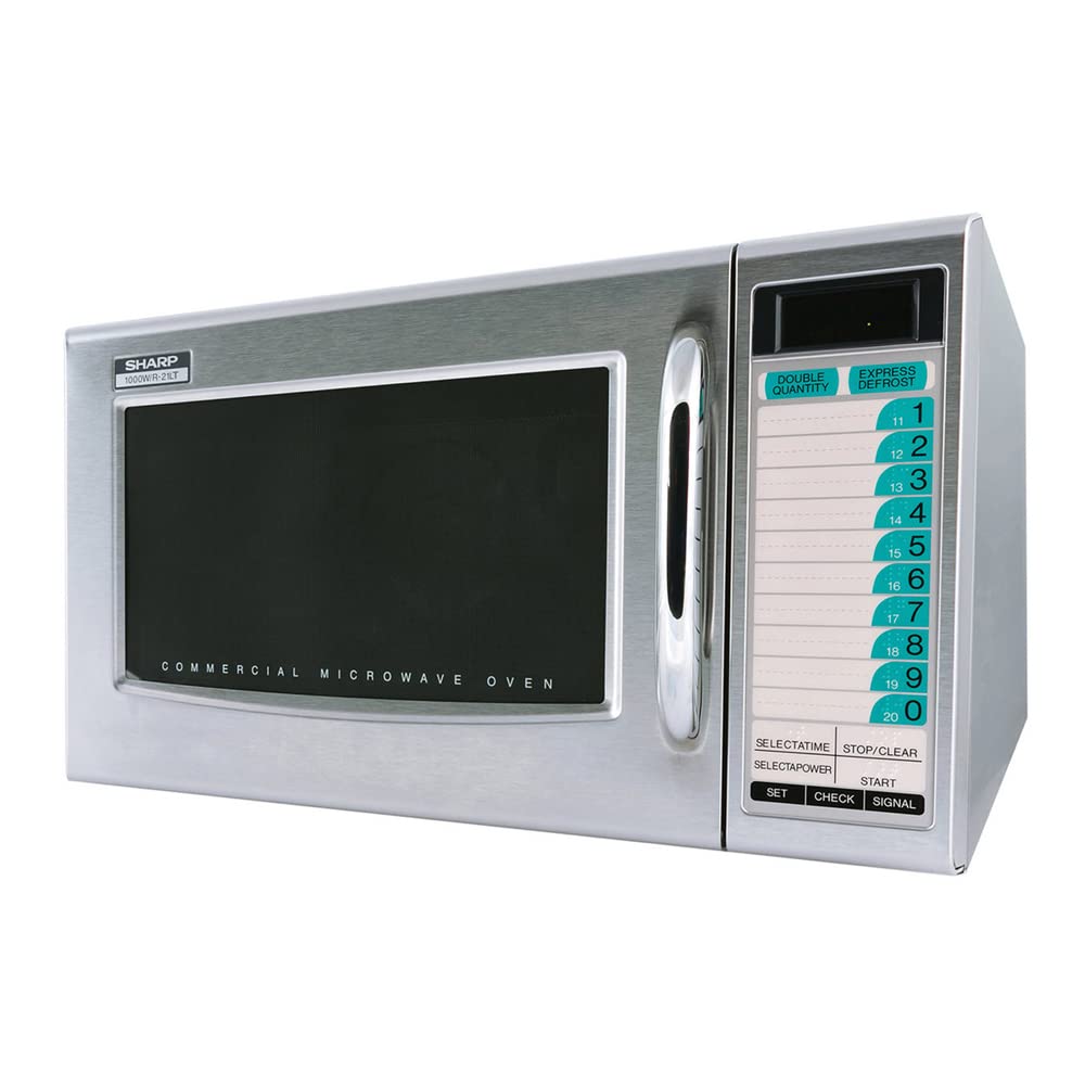 Sharp Medium-Duty Commercial Microwave Oven (15-0427) Category: Microwaves, R-21LTF