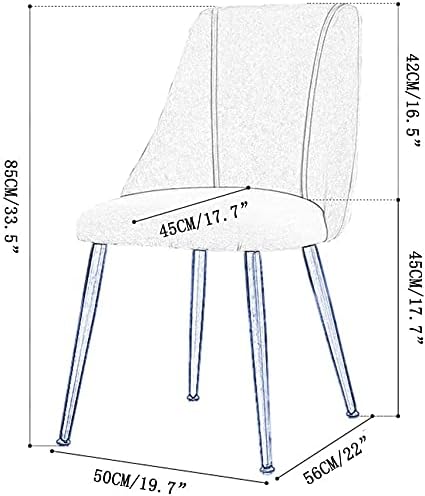 Velvet Dining Chairs Black Metal Legs Lounge Chairs for Living Room Office Restaurant (Color : Pink)