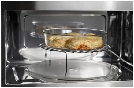 30 in. Wide 1.70 cu ft Electric Built-in Microwave in Stainless Steel with Convection Cooking and Glass Touch Controls