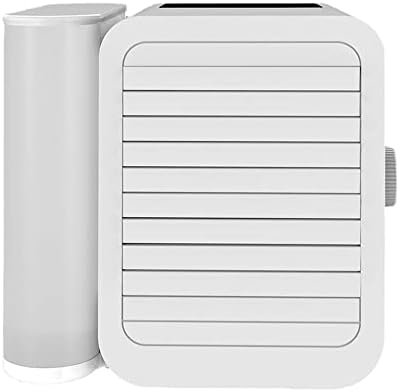 Portable Air Conditioner,Small Air Conditioner Without Fan Blade, Personal Air Cooler with Stepless Speed Regulation, USB Mini Air Cooler with 1000ml Water Tank for Office, Bedroom