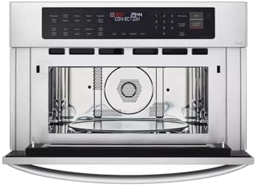 LG 30 in. Width 1.7 cu. Ft. Smart Stainless Steel Built-in Microwave and Speed Oven with Convection and Air Fry MZBZ1715S