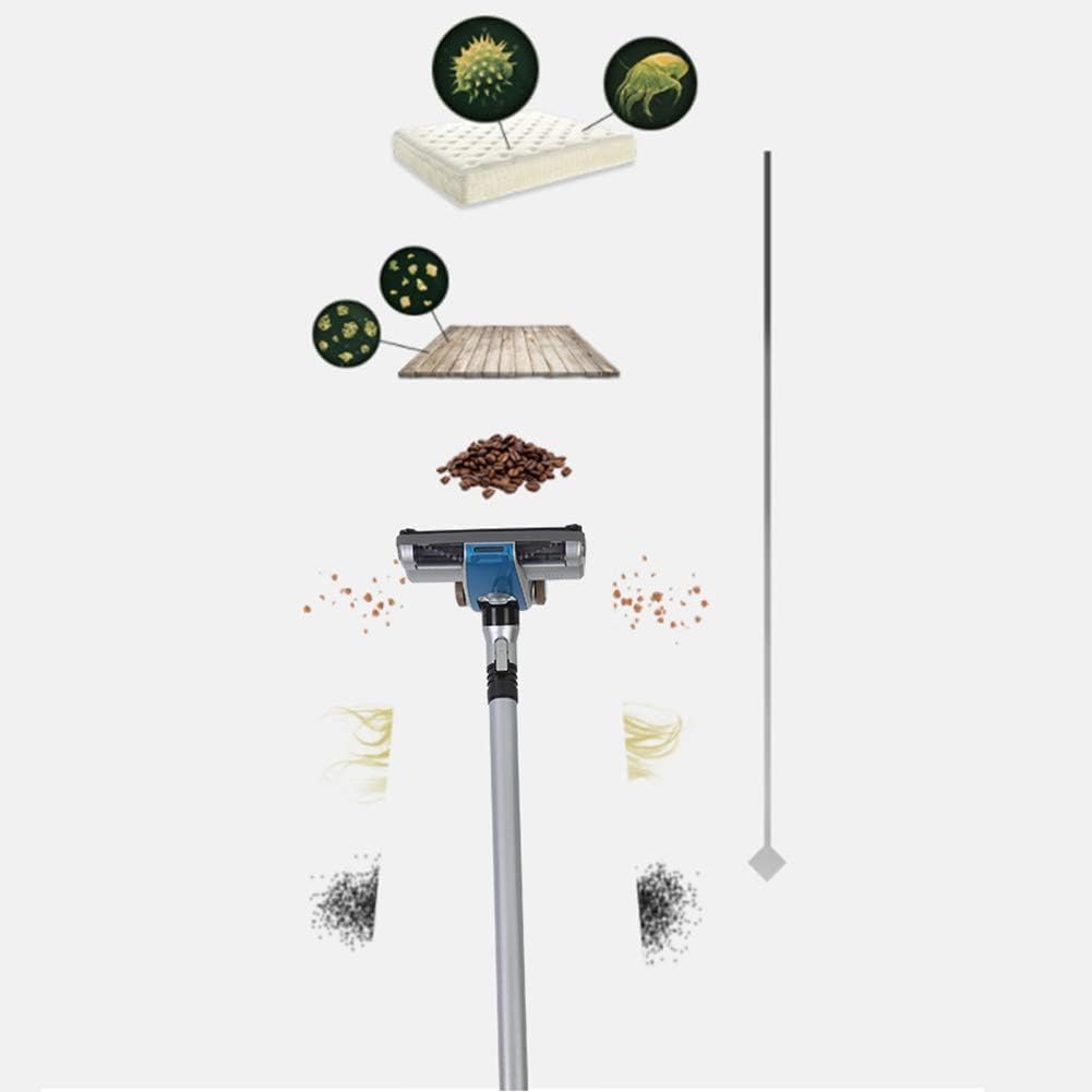 Handheld Vacuum Clean,Upright Vacuum Cleaner Cordless Vacuum Cleaner with 8KPa Powerful Suction, 2 Suction Levels, Wall Mount, Motorised Floor Brush, Cordless Stick Vacuum Cleaner, Convert from Uprigh