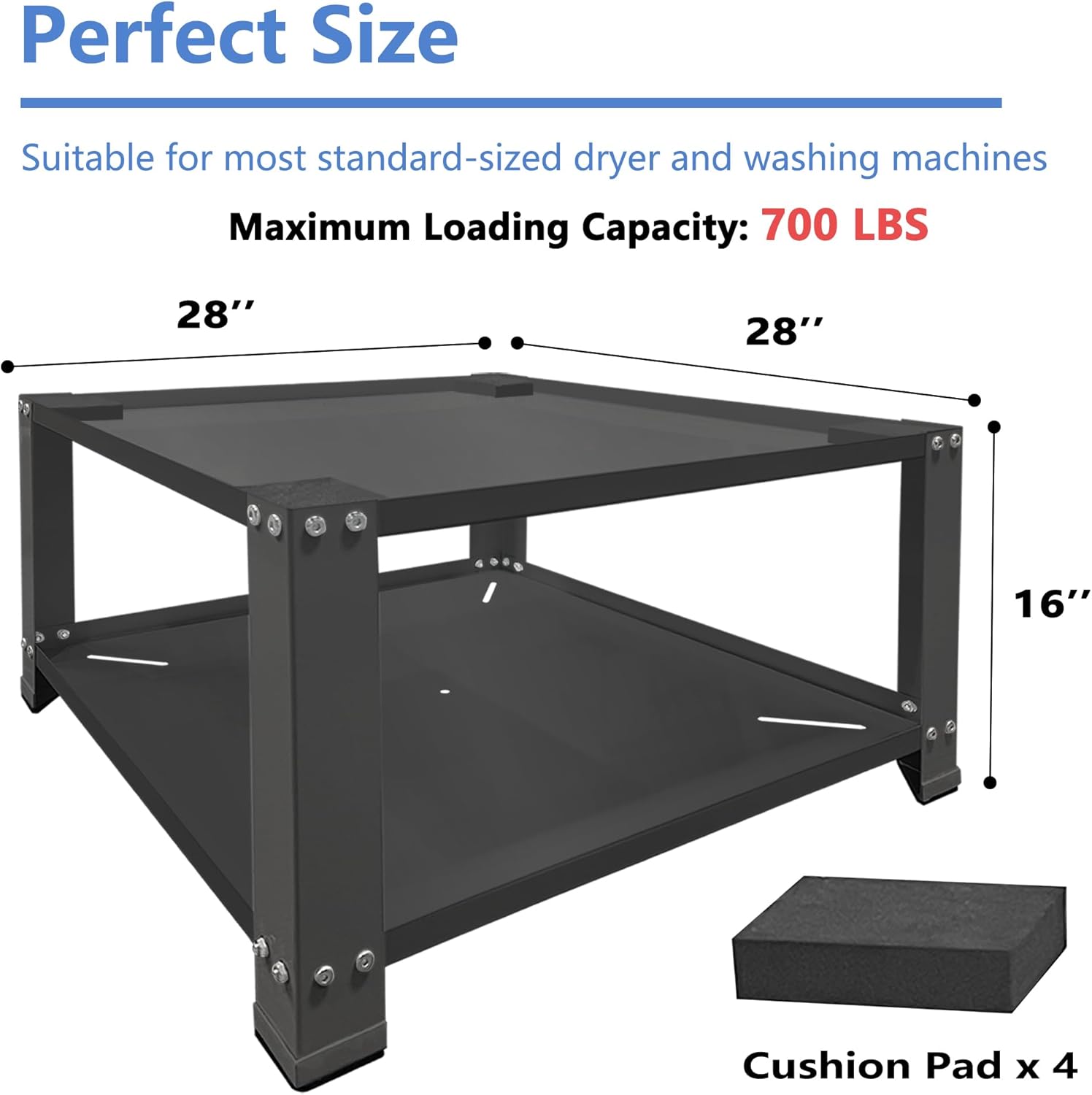 Royxen Laundry Pedestal 16