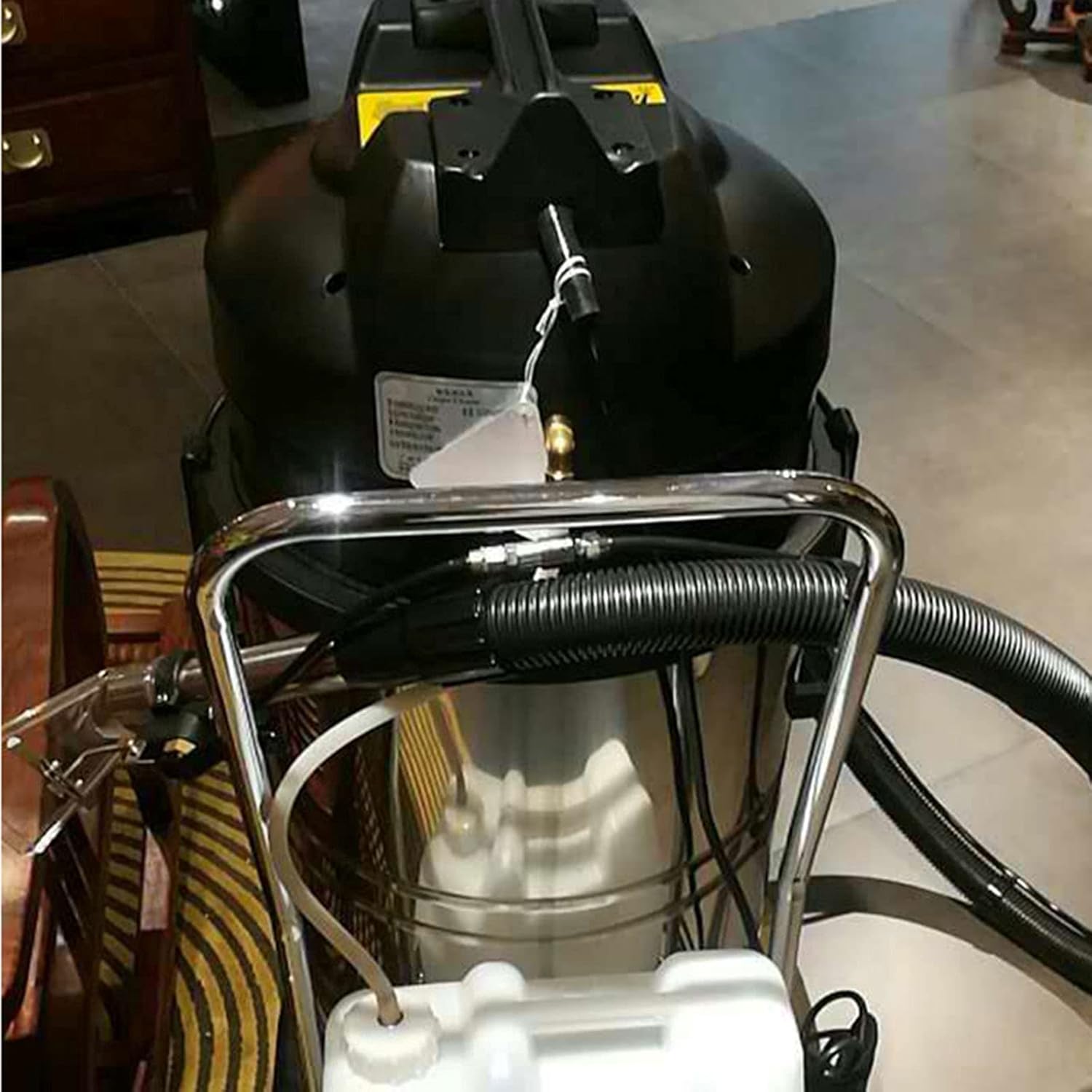 LABIXIAOXIN 60L Cleaning Machine 110V New Cleaning Machine, can be Used for Carpets, Sofas, Curtains, but Also can Vacuum, Absorb Water, Super Power