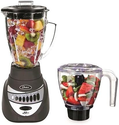Oster® Precise Blend 700 Blender Plus Food Chopper - Gunmetal BLSTTA-GFP