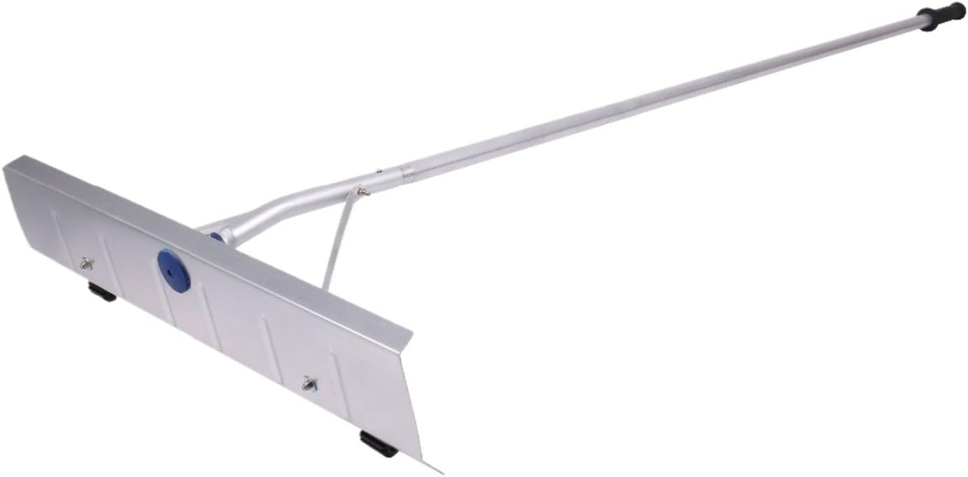 Roof Snow Shovel Removal Tool with Removable Aluminum Handle