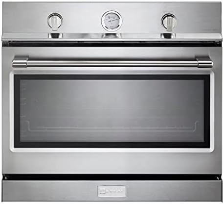Verona VEBIG30NSS 30 inch Built-In Gas Single Wall Oven with 3.5 cu. ft. Capacity, Convection in Stainless Steel