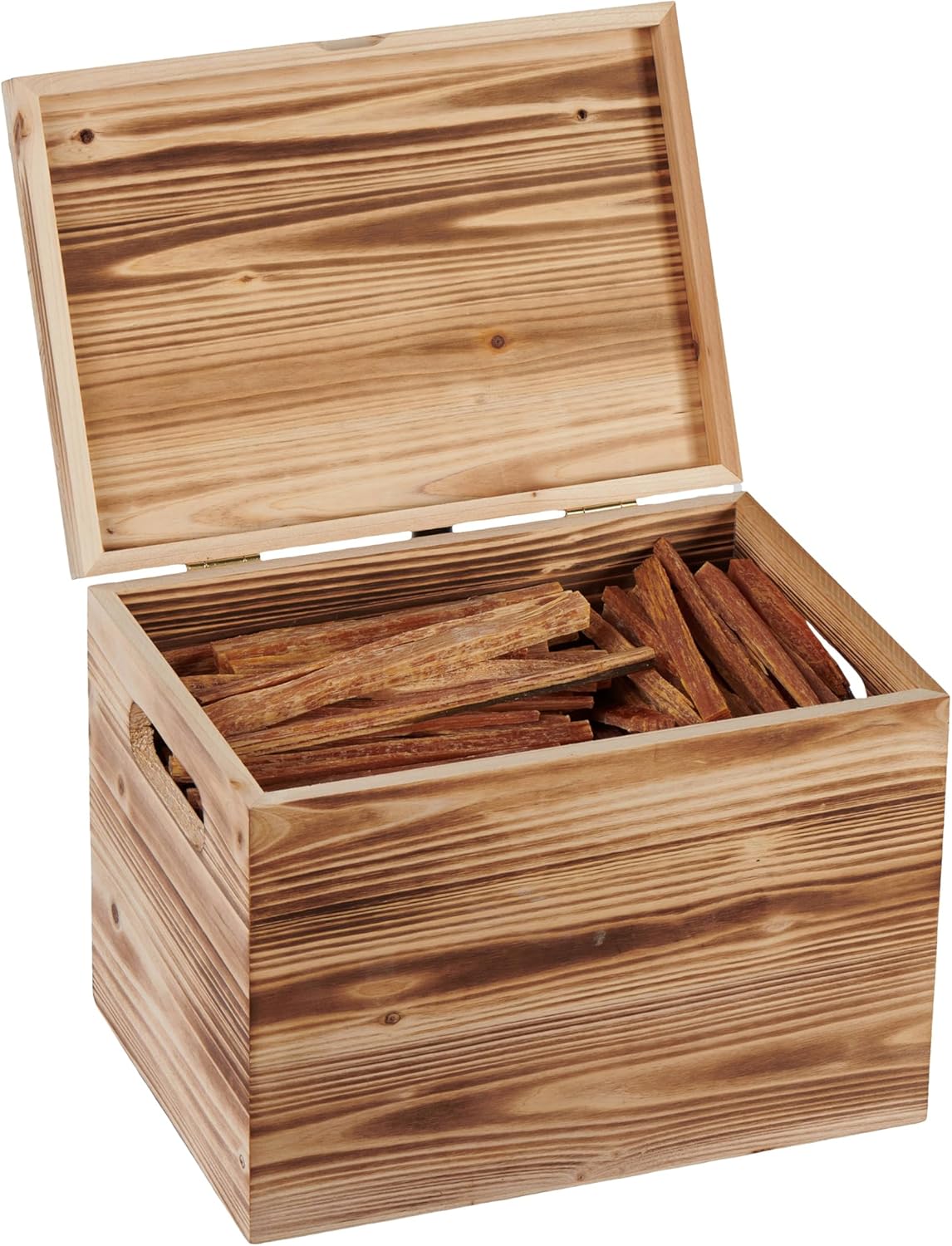 Natural Fatwood Fire Starter Sticks 15lbs, Pine Kindling Wood for Campfire Grill Fireplace Bonfire Stove, Quick Ignition Burns Wet Outdoor & Indoor Use