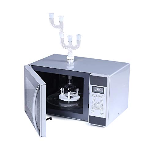 HNZXIB Lab Microwave Reactor WBFY201 Chemical Radiation Oven Continuous Autoclave 220V/50Hz,Polyester Lacquered Steel