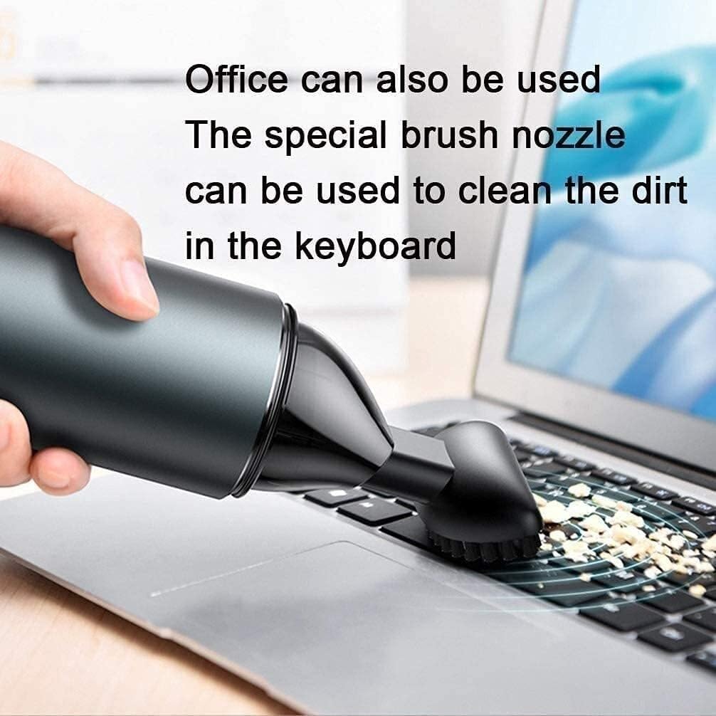 Handheld Vacuum Cordless, Handheld Vacuum Cordless, Mini Vacuum Cleaner, Rechargeable Hand Vacuum, Ultra-Lightweight with Strong Suction, Very Suitable for Home, Office and Car