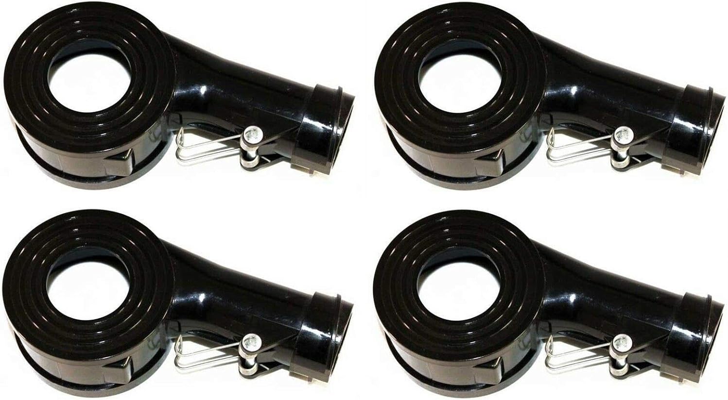 HASMX 09-75343-03 Black Plastic Fan Housing Assembly Replacement for Oreck XL XL2 Upright Vacuum Cleaner, Replaces Part Numbers 09-75343-03N, 097534303N (4-Pack)