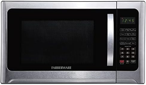 Farberware Countertop Microwave 1100 Watts, 1.2 cu ft - Microwave Oven With LED Lighting & RCA RFR322 Mini Refrigerator, Compact Freezer Compartment, Adjustable Thermostat