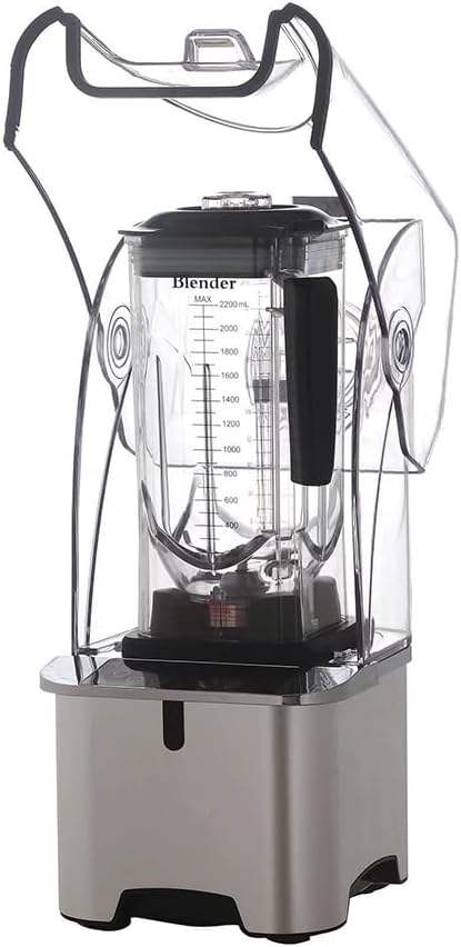 Super power commercial blender smoothies blender smoothies machine with 2200W (grey)