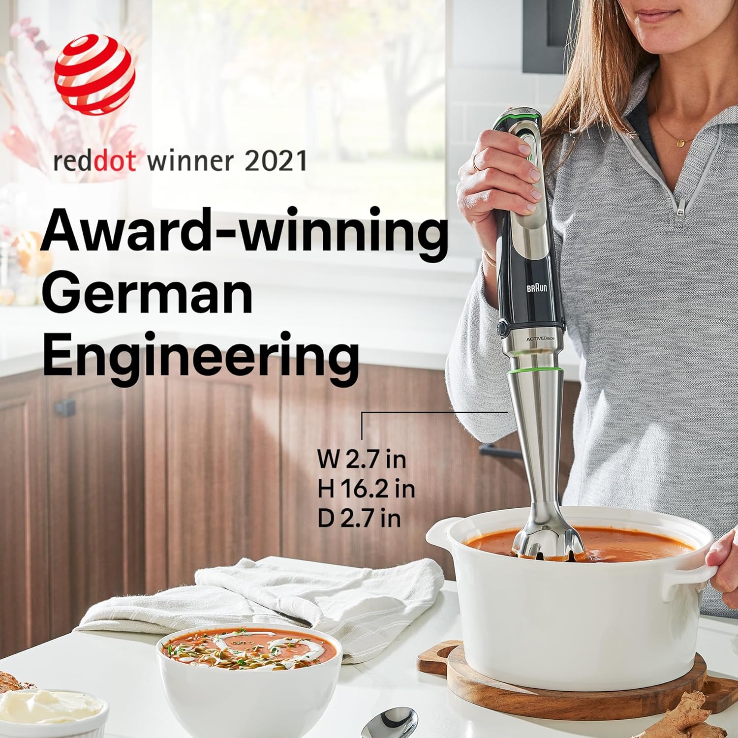 Braun MQ9187XL MultiQuick 9 Hand Blender with Imode Technology