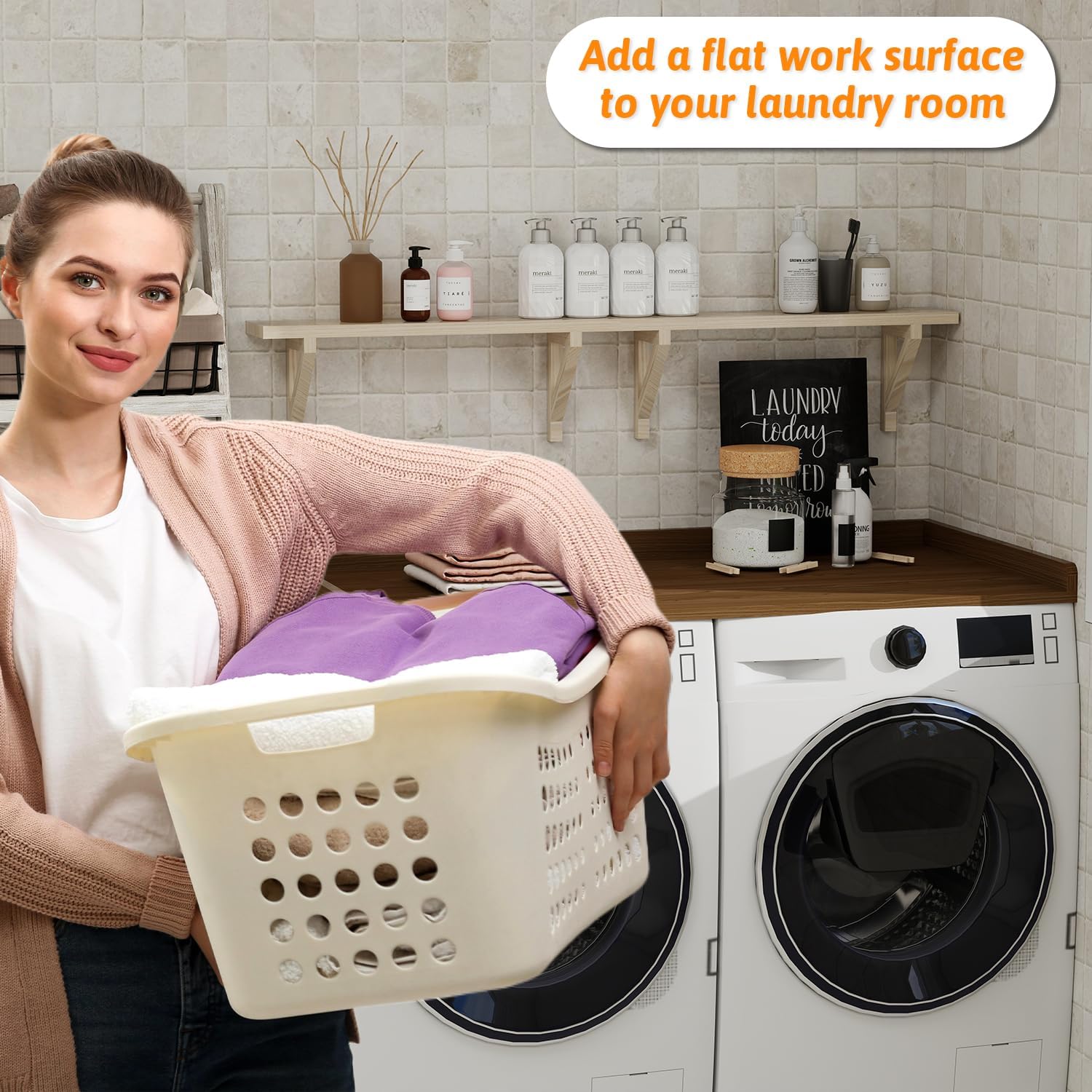 Washer Dryer Countertop, 54