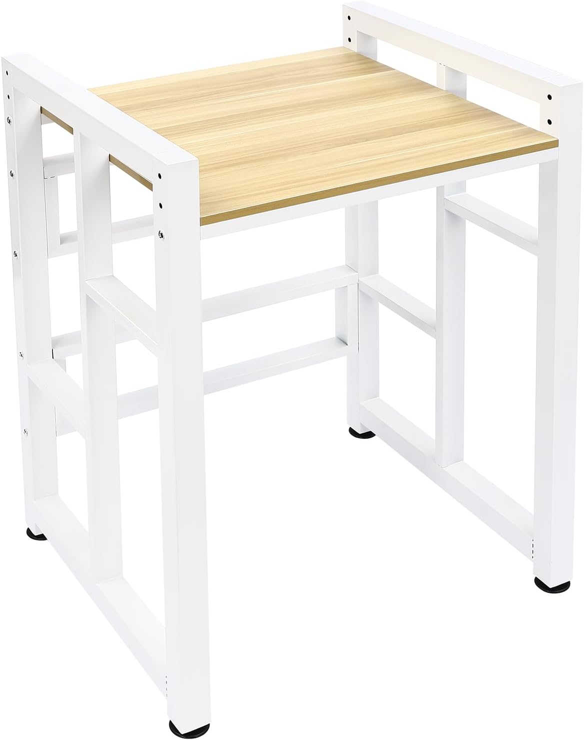 419LBS 25.59In Washer Dryer Stacking Rack Stand, Heavy Duty Over Washer Dryer Shelves Metal Washer Dryer Stacking Kit Height Adjustable Machine Stacking Rack for Laundry Room Bathrooms Balconies