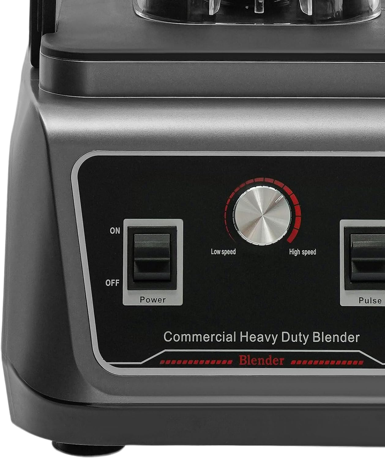 Commercial Blender with Soundproof Shield, 2200W Professional Blender for Smoothies Adjustable Speed 68oz Multifunctional Blenders with Food-Grade Blades & Cup for Juices Ice Crushing