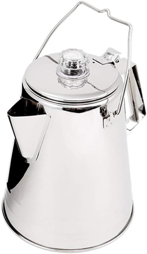 GSI 11870057000014 Stainless Steel Conical Percolator 14 CUP