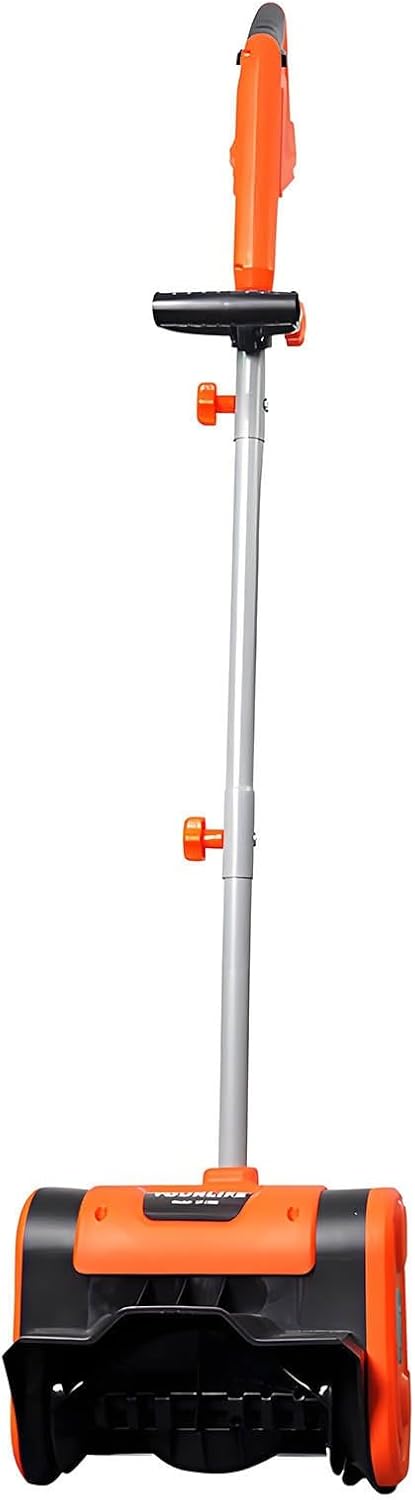 Cordless Snow Shovel, Efficient Snow Removal, Electric Snow Thrower with Directional Plate & Adjustable Front Handle, Battery Snow Blower for Patio, Deck, Driveway