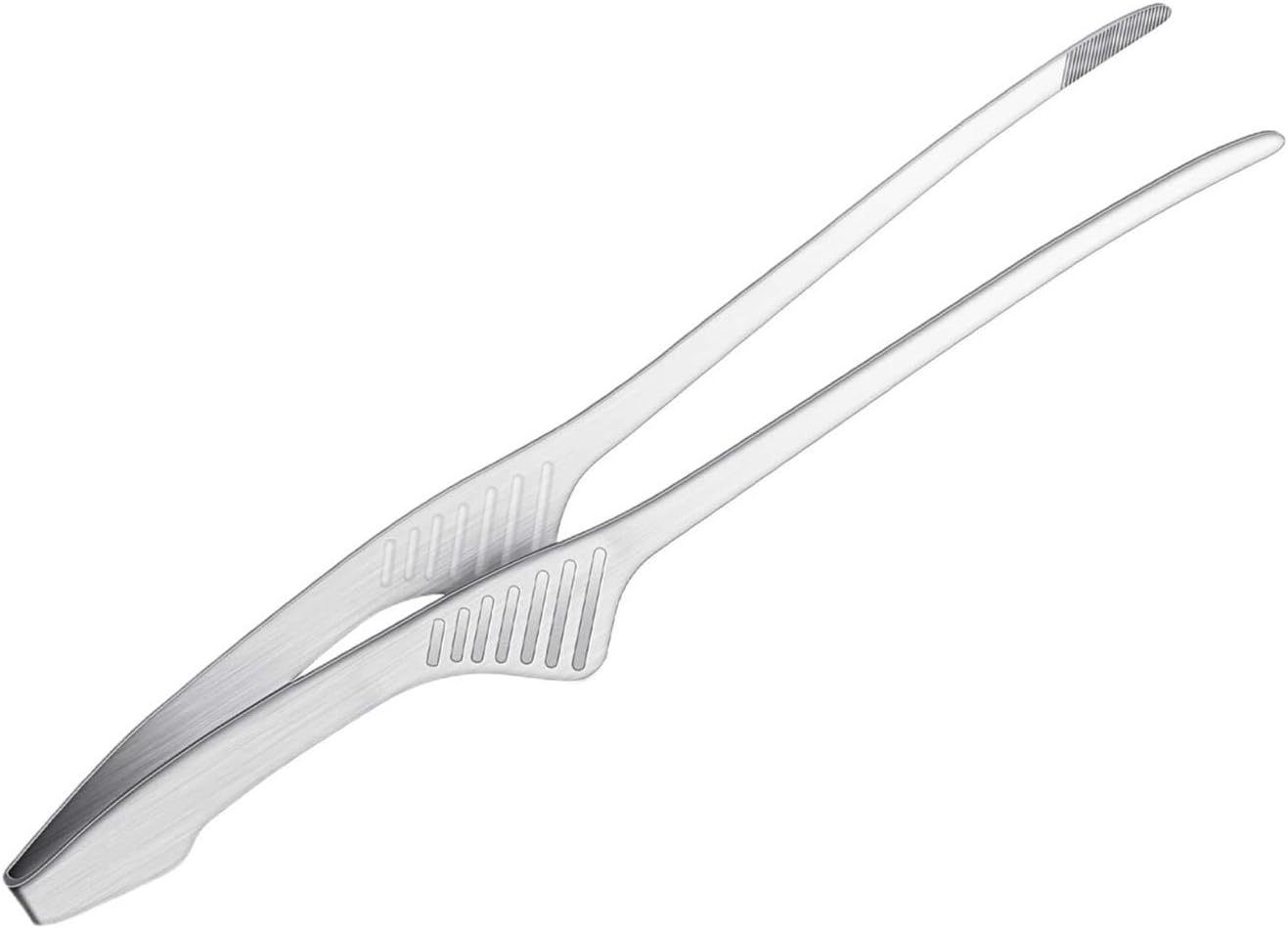 Cooking Tongs Salad Grill Non-Slip Utensils Stainless Steel for Serving Food Salads Camping Frying